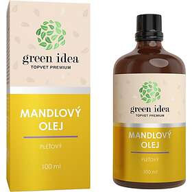 Green Idea Topvet Premium Mandlový olej Ansiktsolja kallpressad 100ml