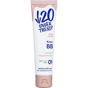 Under Twenty ANTI! ACNE Matt BB kräm SPF 10 Skugga 01 Light Beige 60ml female