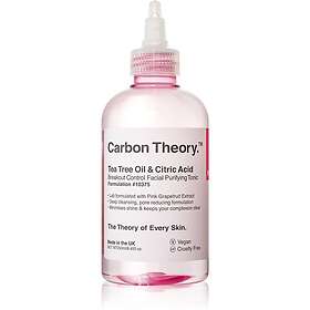 Carbon Theory Tea Tree Oil & Citric Acid Djuprengörande toner för problematisk h