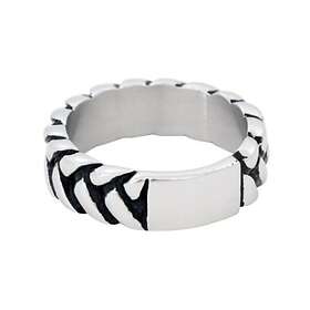 by BILLGREN Clint Ring Steel Accessoarer Herr Silver 1,8 cm