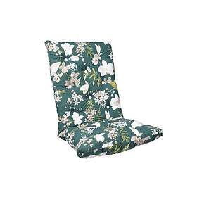 Fritab Högvik fåtöljdyna Green botanical Flock