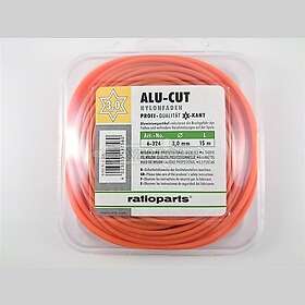 Orange Ratioparts Trimmertråd AluCutline (3.0 mm/15 m) , 6-kants