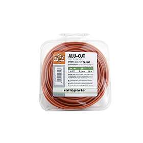 Orange Ratioparts Trimmertråd AluCutline (2.7 mm/15 m) , 6-kants