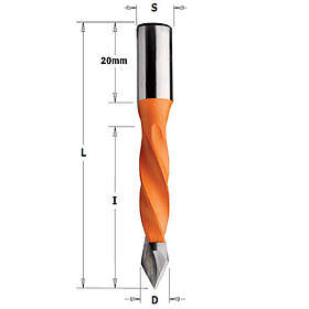 CMT Borr för trä ; S=10 mm; D=4 mm