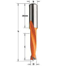 CMT Borr för trä ; S=10x30 mm; D=11x35 mm