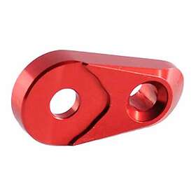 Lightech Trak System Pilot Footpegs Support Röd