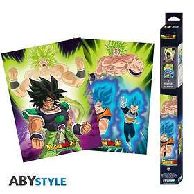 ABYstyle DRAGON BALL BROLY Set 2 Chibi Posters Broly (52x38 cm)