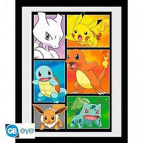 ABYstyle POKEMON Framed print "Comic panel" (30x40 cm)