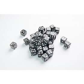 Gamegenic Galaxy Series Moon D6 Dice Set 12 mm (36 pcs)