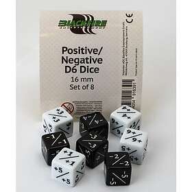 Dice Positive/Negative D6 Set of 8 - Hitta bästa pris på Prisjakt