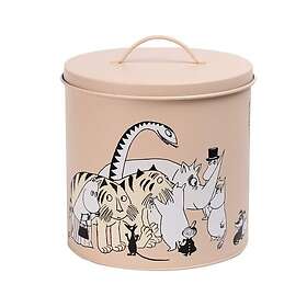 Moomin Mumin Förvaringsburk för Hund & Katt (Beige)