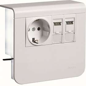 Hager SL200559209016 Uttag 1-vägs, datauttag