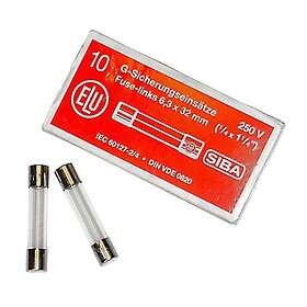 Siba 7005961,10 Finsäkring 6 x 32 mm, 10-pack