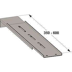 MP bolagen 864E Fästjärn till 19" stativ, metall 600 mm