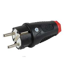 Garo PR-216 Stickpropp med kabelklämmor Gummi (TPE)