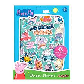 Greta Gris Fönsterstickers