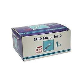 Care BD Medical-Diabetes Micro Fine+ insulinspruta U-40 1ml 100 st