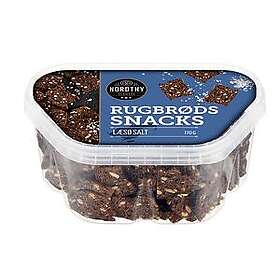 Nordthy Rågbrödssnack Läsösalt 170g