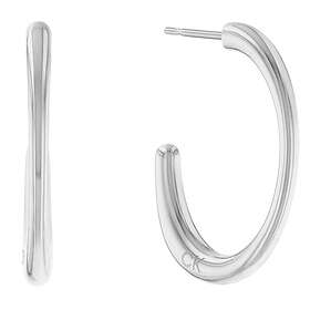 Calvin Klein Playful Organic Shapes hoops 35000346