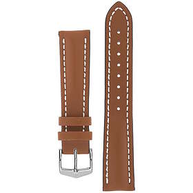 Hirsch Heavy Calf kullanruskea nahkaranneke 014 75 0 70 24mm