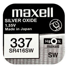 Maxell SR416SW silveroxidbatteri 337