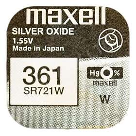 Maxell SR721W silveroxidbatteri 361