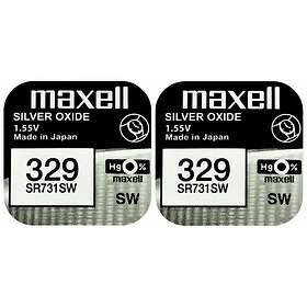 Maxell SR731SW silveroxidbatteri 329