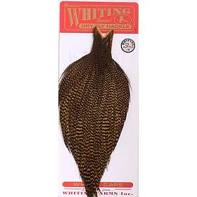 Whiting Bronze Cape Grizzly dyed Golden Olive