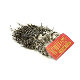 Whiting Coq de Leon Tailing Pack White dyed Medium Dun