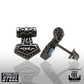 Northern Viking Jewelry Thor's Hammer örhängen NVJKK018