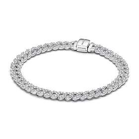 Pandora Timeless Pave Sterling silver armband 593008C01-16