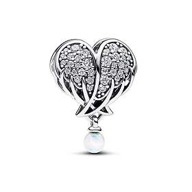 Pandora Moments Sparkling Angel Wings & Heart Sterling silver berlock 792980C01