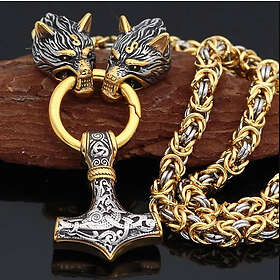 Varia Design Golden Valhalla halsband silver-guld