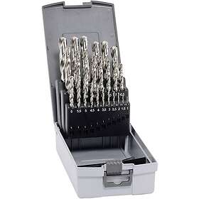 Alpen 102225100 HSS-E Metall-spiralborrset 25 delar Cobalt 1 set