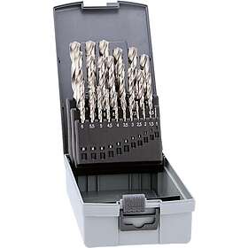 Alpen HSS Metall-spiralborrset 25 delar Cylinderskaft 1 st