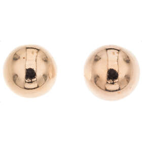 Silver Bar kulaörhängen 10 mm guldpläterad 5843