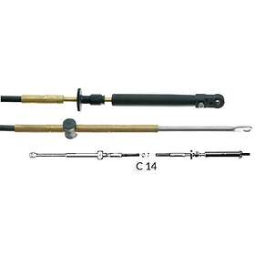 Ultraflex reglagekabel C14 OMC, 7 fot c1407