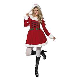 Smiffys Miss Santa Rød Kostyme Large