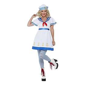 Smiffys Sjömansklänning Maskeraddräkt Medium