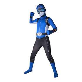 Morphsuits Morpher Power Ranger Blå Barn Maskeraddräkt Medium