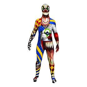 Morphsuits Morphsuit Scary Clown Maskeraddräkt Large