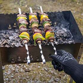 Mustang Grillhandske, svart