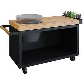 Ofyr Bord til Kamado, svart