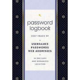 Password Logbook (Black & Gold)