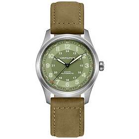 Hamilton H70205860 Khaki Field Titanium 38mm Green Dial Watch