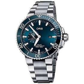 Oris 01 743 7733 4155-07 8 24 05PEB Aquis Date Small Seconds Watch