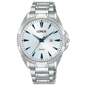 Lorus RJ259BX9 Sports Date 100m (36mm) White Sunray Dial Watch