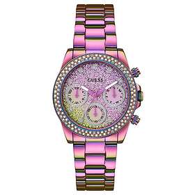 Guess GW0483L5 Women's Sol (38mm) Pink Glitter Dial Pink Watch