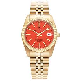 Jacques Du Manoir JWL02902 Inspiration Rainbow (36mm) Orange Watch