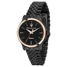 Maserati R8853118518 Women's Epoca Solar (34mm) Black Dial Watch